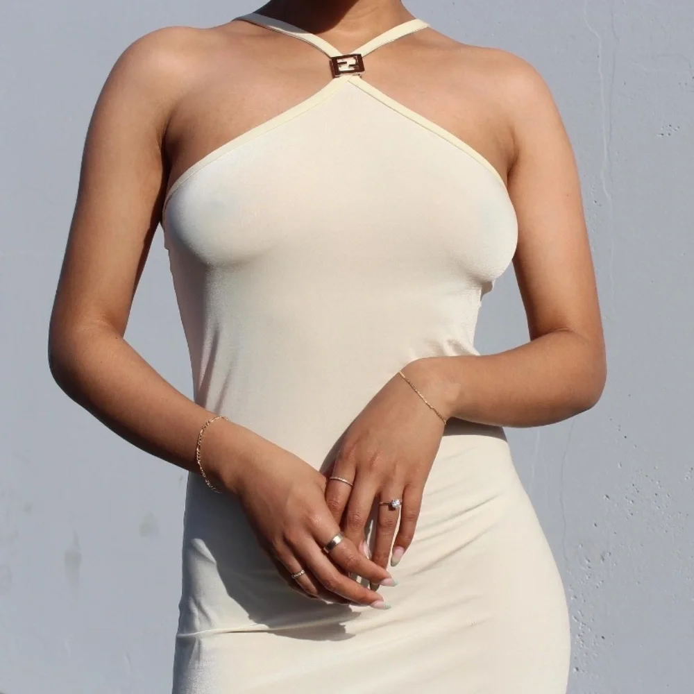 Vintage Fendi Maxi Dress w/ Zucca Emblem - Picture 3 of 8